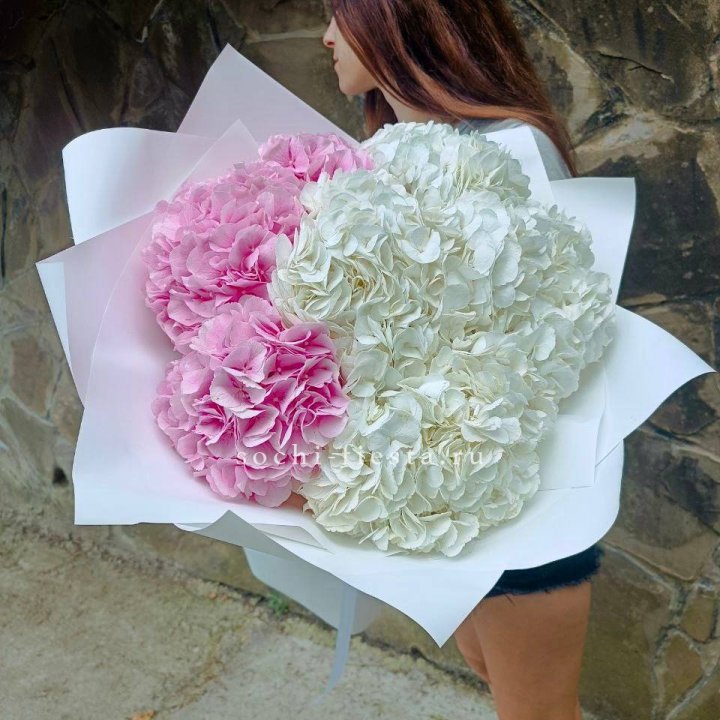 Букет гортензий №2 в Махачкале