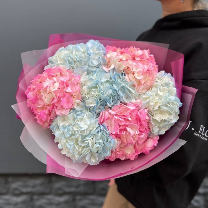 Букет гортензий "Тоника №2" в Махачкале