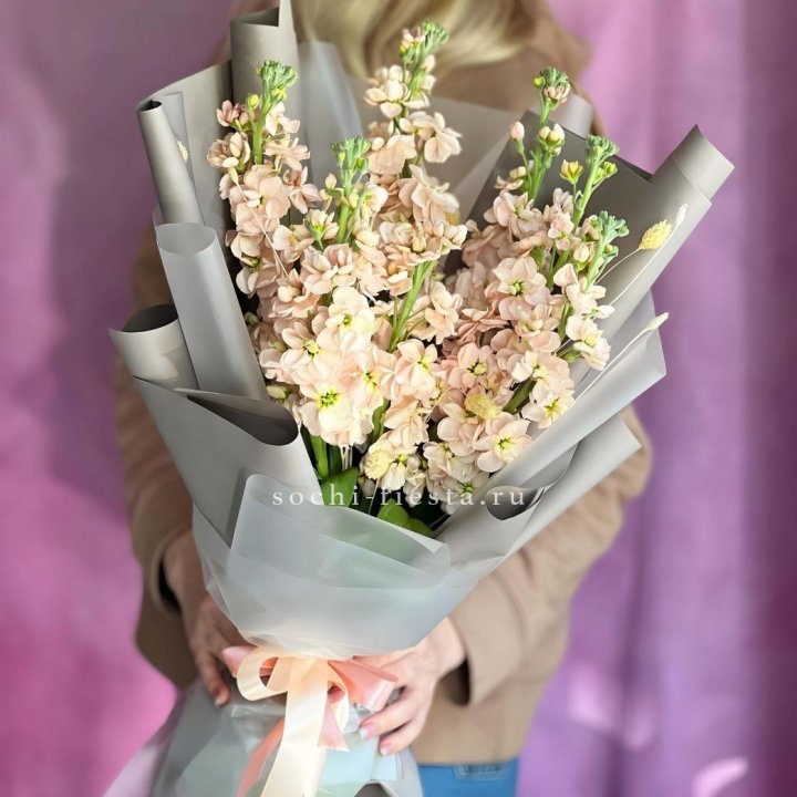 Букет ароматной маттиоллы №2 в Махачкале