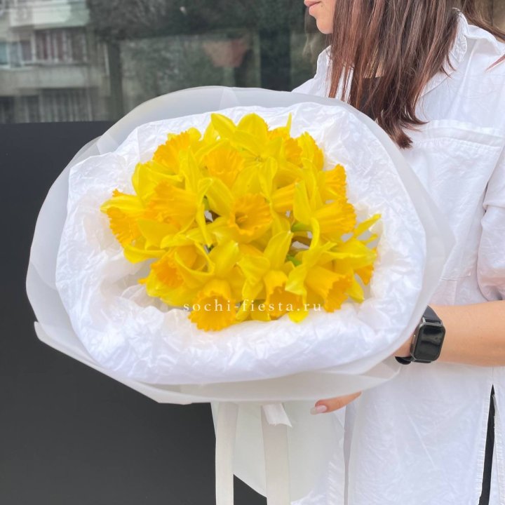 Нарциссы 25 шт в Махачкале