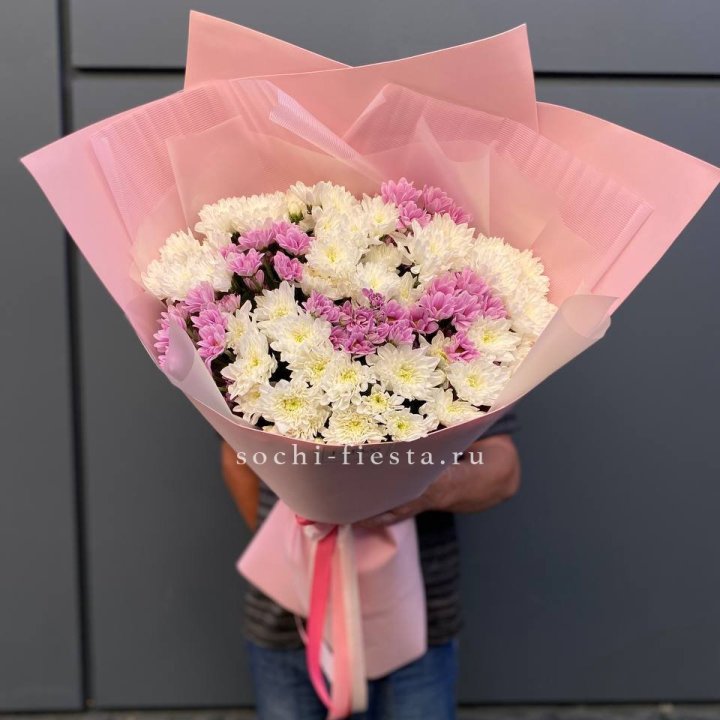  Букет хризантем- гигант  в Махачкале