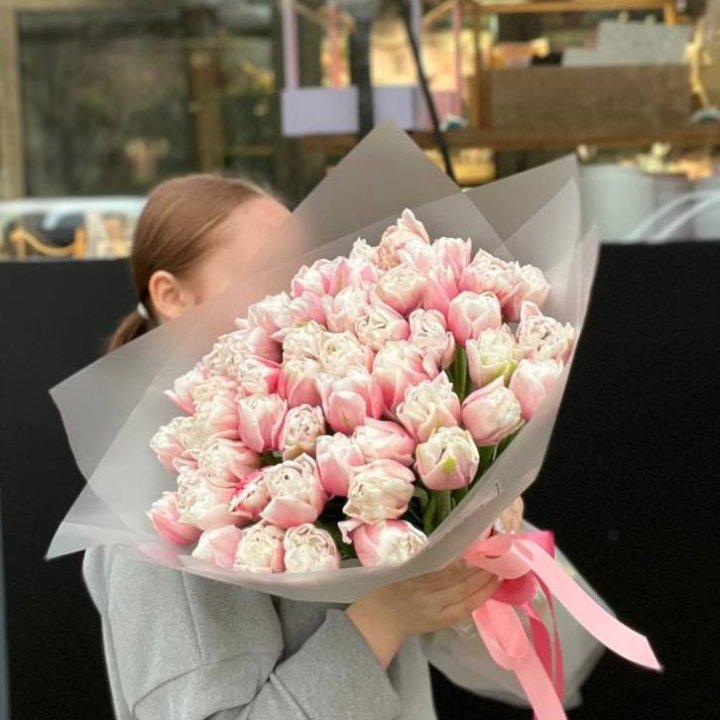 51 нежный тюльпан в Махачкале