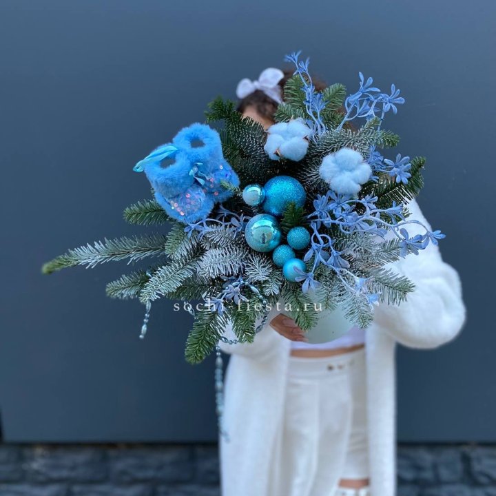 Композиция "Беби блю" в Махачкале