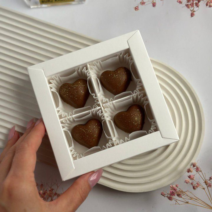 Бельгийский шоколад сердца в Махачкале