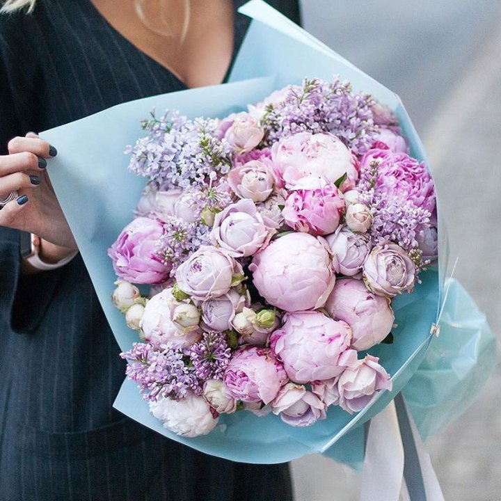 Букет "Блю логан" в Махачкале