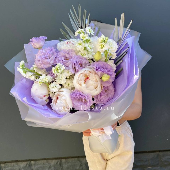  Букет "Лавандовое мороженое" в Махачкале