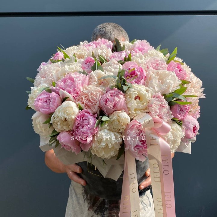 51 пионов в боксе в Махачкале