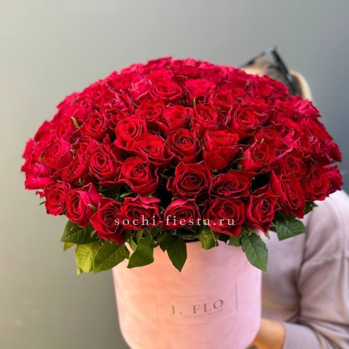101 кенийская роза в цилиндре в Махачкале