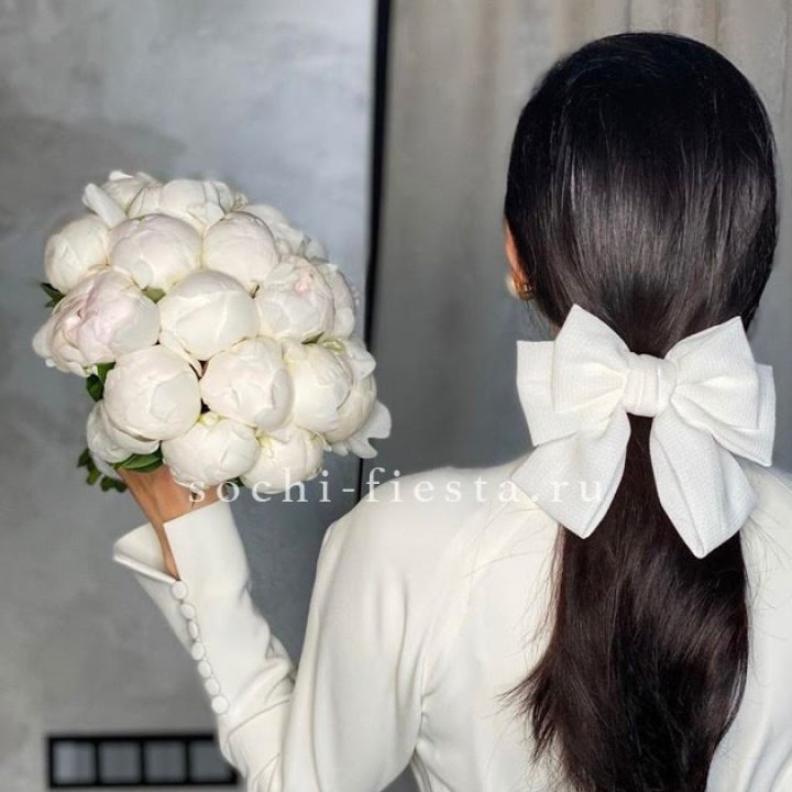 Свадебный букет пионов в Махачкале