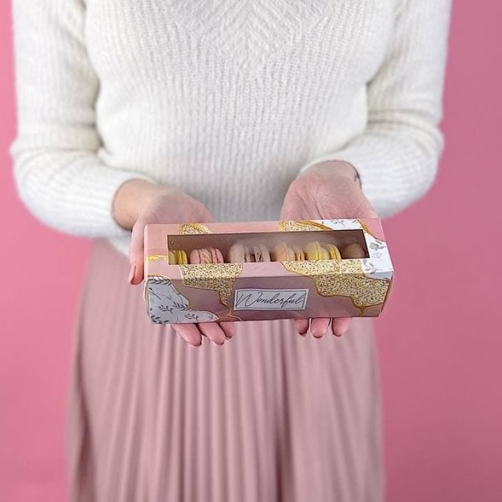 Коробка макаронс 5 шт. в Махачкале