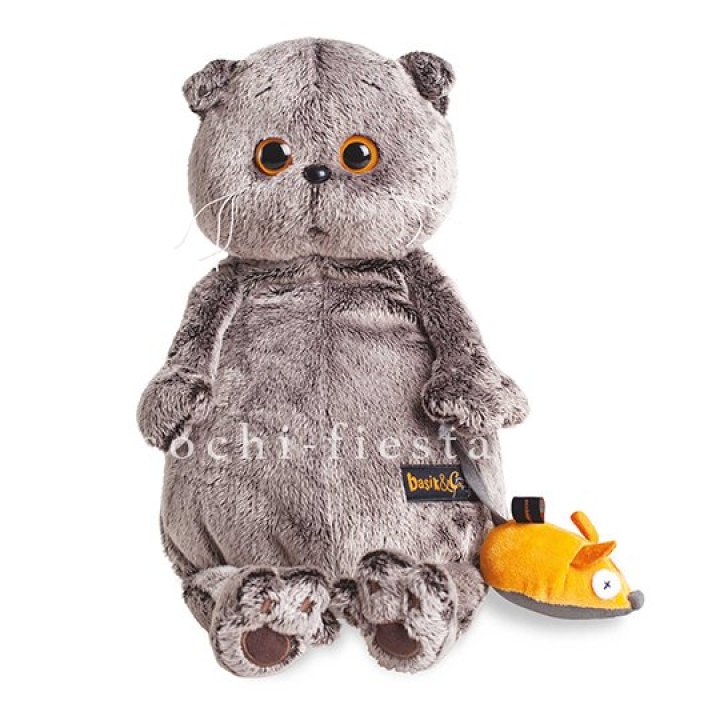 Кот Басик с мышкой в Махачкале