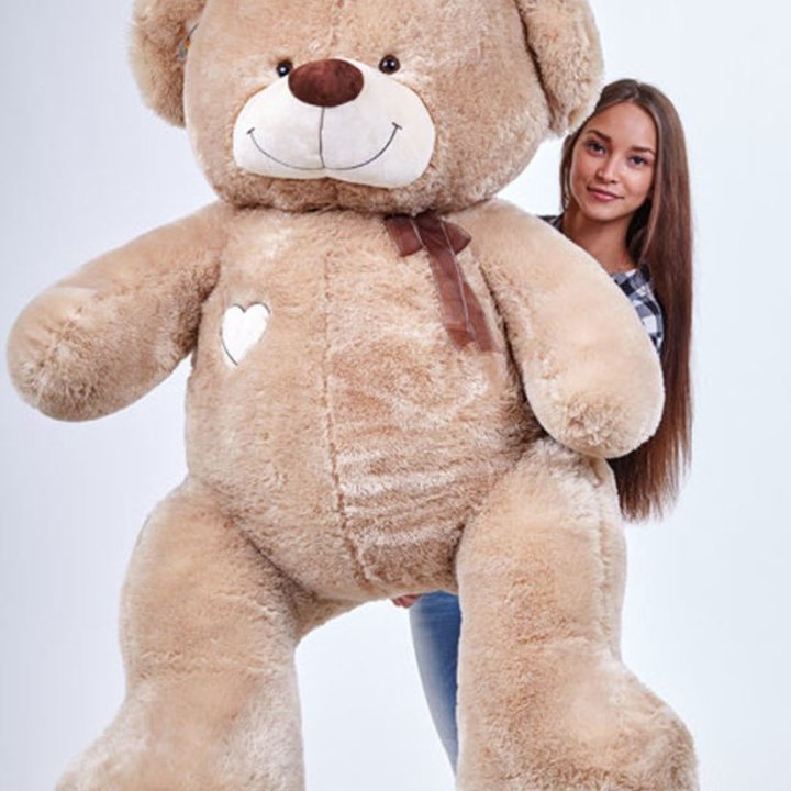 Бурый плюшевый мишка большой в Махачкале