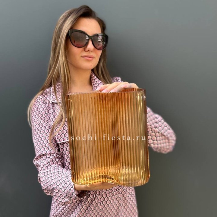 Стеклянная ваза №7 в Махачкале