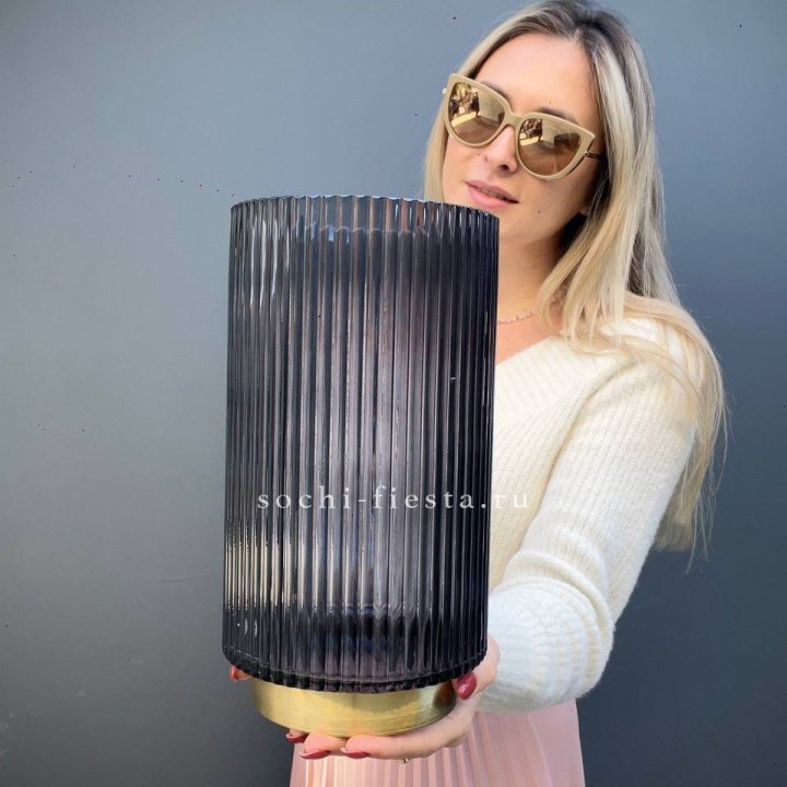 Стеклянная ваза №4 в Махачкале