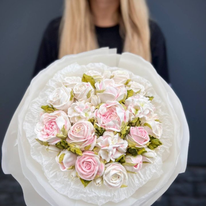 Сладкий букет из ЗЕФИРА нежный в Махачкале